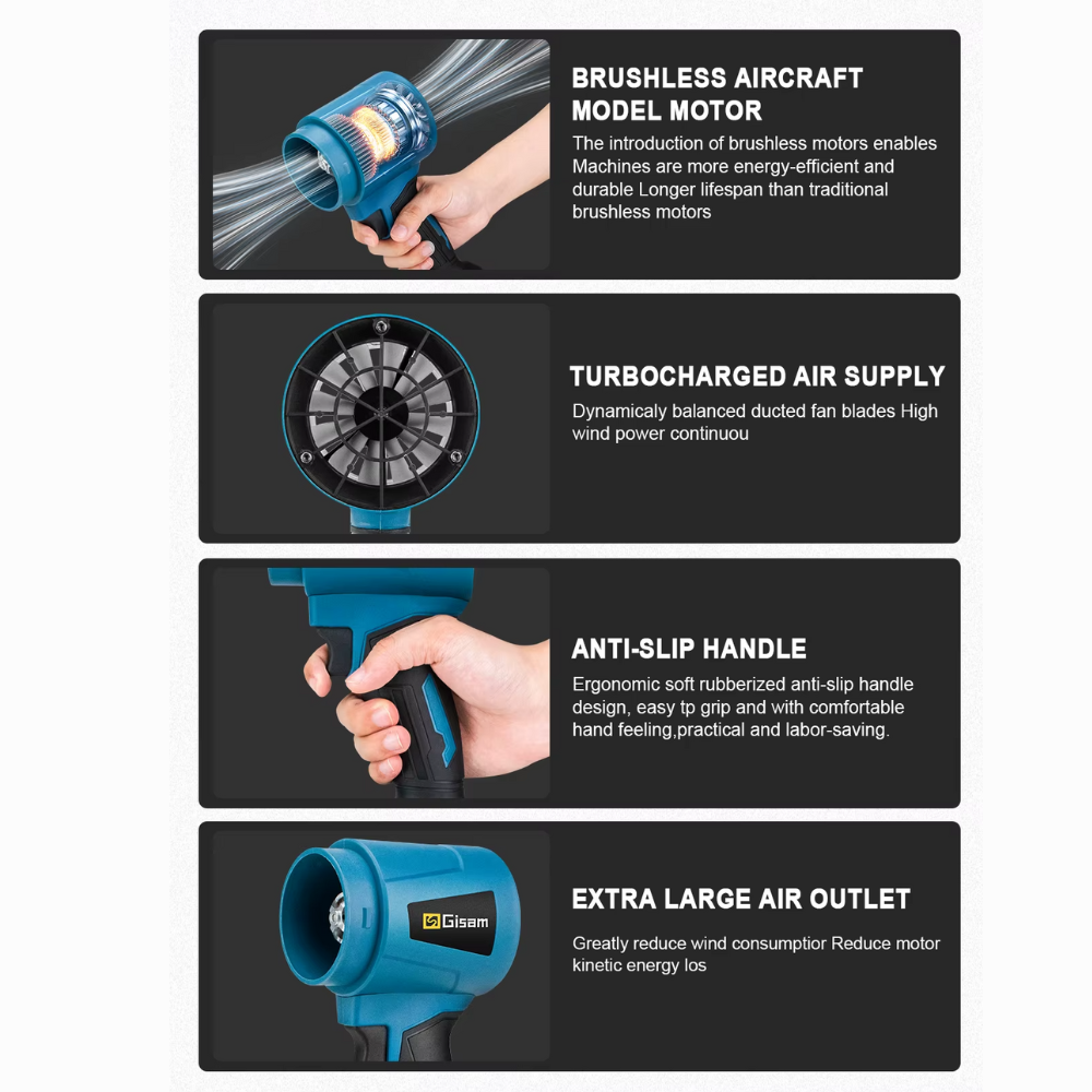 Cordless Electric Air Blower – Fast Solution for Snow and Frost